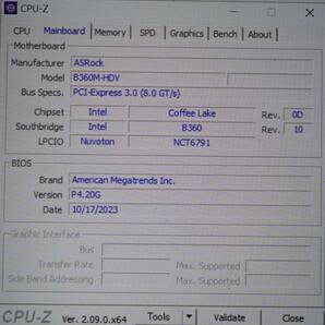 【動作確認済】ASRock B360M LGA1151(Intel第8世代/第9世代) マイクロATX マザーボード BIOS最新化(B360M-HDV) の画像5