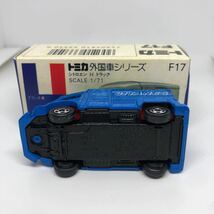 トミカ　日本製　青箱　F17 シトロエン　Hトラック　当時物　絶版　②_画像5
