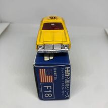トミカ　日本製　青箱　F18 ダッジコロネット　カスタム　タクシー　当時物　絶版_画像2