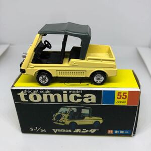  Tomica сделано в Японии чёрный коробка 55 Vamos Honda подлинная вещь распроданный 