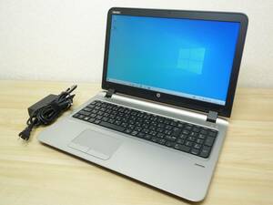 HP Probook 450 G3/Win10・11選択可/ Core i3-6100U/ 4GBメモリ /SSD128GB