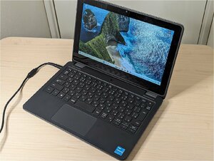 ( Junk )1 иен старт DELL 2in1 ноутбук Latitude3120 Windows11 официальный соответствующая модель 11.6 дюймовый бесплатная доставка память 4GB SSD128GB