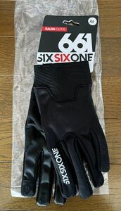 ★新品 661 シックスシックスワン SIXSIXONE グローブ M raijin 自転車 MTB トレイル 林道 手袋 グラベル サイクリング ソフトシェル