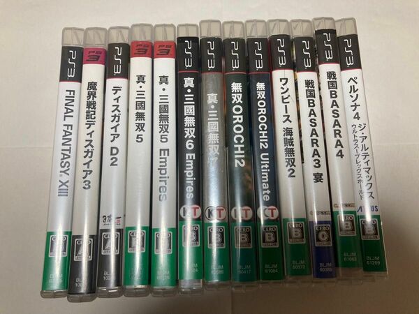 【PS3】 13本セット