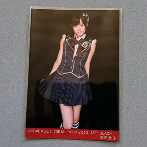 AKB48 前田敦子 B.L.T. VISUAL BOOK 2010 1ST-BLACK 生写真