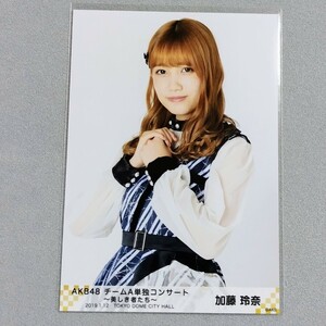 AKB48 加藤玲奈 AKB48 チームA単独コンサート ～美しき者たち～ 生写真 2