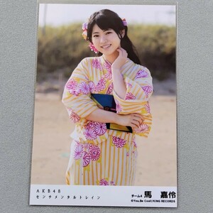 AKB48 馬嘉伶 センチメンタルトレイン 劇場盤 特典 生写真