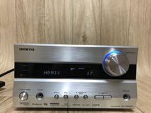 中古 ONKYO オンキョー SA-205HDX AVセンター AVアンプ 通電確認済み/動作未確認/現状品_画像4