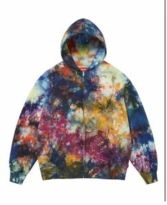 新品未使用 Overdyed Small Box Zip Up Hooded Sweatshirt Multicoror Large Lサイズ マルチカラー ジップアップ シュプリーム 