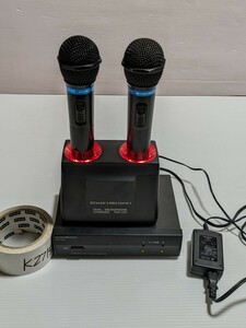 DAICHIKOSHO 第一興商 充電器セット TDM-600 2個 TDC330 TDR-4000 オーディオテクニカ ワイヤレスマイク カラオケ 日本製品　ジャンク扱い