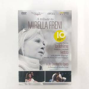 1963【未開封品 DVD-BOX 3巻組】A tribute to MIRELLA FRENI La Boheme / Fedora / A Life Devoted to Opera