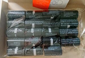 エチケット袋 マナー袋うんち袋Amazonベーシック ペット用ウンチ処理袋トイレ袋無香料33×23cm 270枚＋おまけ
