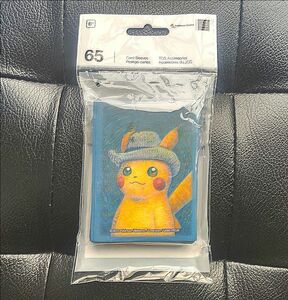 ピカチュウ x ゴッホ スリーブ 新品 未開封 デッキシールド ポケモンカード ゴッホ美術館 海外 ポケモンセンター サプライ