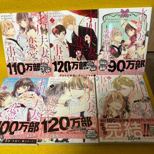 才川夫妻の恋愛事情　７年じっくり調教　I巻から６ （ＢＵＮＫＡＳＨＡ　ＣＯＭＩＣＳ　Ｓ・ｇｉ） 烏丸　かなつ　画