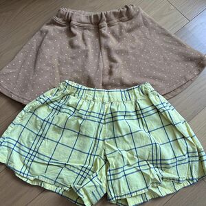 女の子 子供服 キッズ 110cm ショートパンツ ズボン まとめ売り