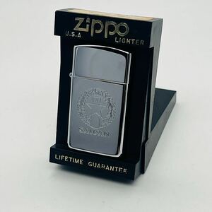 ZIPPO SAIPAN サイパン スリム ジッポー ジッポ オイルライター シルバーカラー シルバー 美品