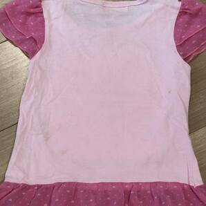 【サイズ110】女の子 プリキュア半袖Tシャツ・ノースリーブ・ショートパンツ3枚セット ピンク系 スマイルプリキュアオールスターズの画像5