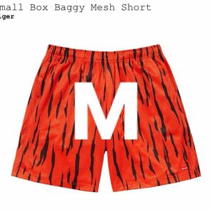 新品　未使用　送料込　Supreme Small Box Baggy Mesh Short "Tiger" Mサイズ