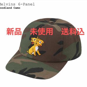 新品　未使用　送料込　Supreme x Melvins 6-Panel Woodland Camo