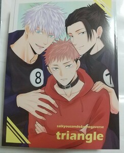 triangle 芦谷様 同人誌 呪術廻戦 五条悟×虎杖悠仁 夏油傑×虎杖悠仁 五悠 夏虎 D89