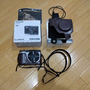 〔難アリ〕Panasonic LUMIX DC-TZ90＋ソフトケース、SDカード付き