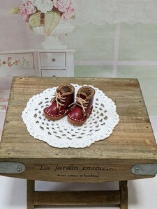  Licca-chan . Neo Blythe. lovely leather. doll for boots * miniature boots * shoes * hand made * out Fit 30