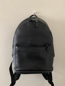 《美品》COACH レザー 黒 メトロポリタン ソフト バックパック リュックサック 69351