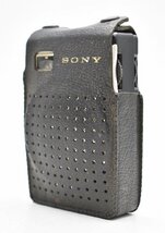 竜B857◆通電可 当時物 SONY ソニー TR-620 トランジスタラジオ 昭和レトロ アンティーク_画像9