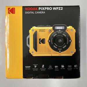 新品未開封 Kodak PIXPRO WPZ2 コダック コンパクトデジタルカメラ 防水 防塵 耐衝撃 CALSモード イエロー 送料無料
