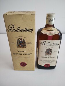 [未開栓] 長期保管 古酒 FINEST SCOTCH WHISKY Ballantine's 古酒 スコッチ ウイスキー バランタイン 43％ 750ml 古酒 明治屋扱い