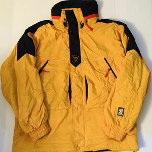 ヘリーハンセン　Helly Hansen L 裏メッシュ　ツートーン ナイロン　中綿　セーリングジャケット　マリンジャケット　イエロー×ブラック