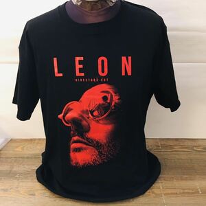 1994年上映　レオン　LEON ジャンレノ　L ムービーTシャツ　映画Tシャツ