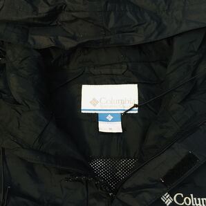 コロンビア Columbia OMNI-TECH M 裏メッシュ ナイロン マウンテンパーカー マンパー ブラックの画像4