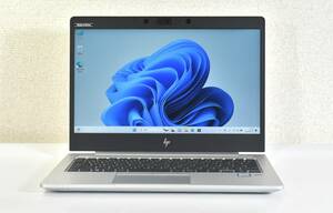 HP EliteBook 830 G5/Core i5-8250U/メモリ16G/ SSD 256G/カメラ/13.3インチ/高解像度1920x1080/薄型.軽量のアルミニウムボディ/中古