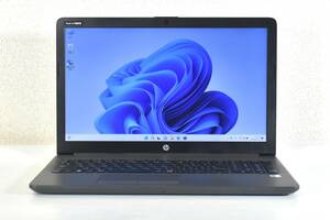 HP 250 G7 Notebook PC/Core i3-7020U/メモリ8G/SSD 128G + HDD 500G/15.6インチ/DVD-RW/Webカメラ/Windows 11 /中古ノートパソコン