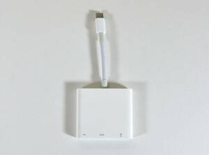 Apple USB-C Digital AV Multiport アダプタ / Model A1621/中古品