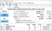 5個セット/SAMSUNG M.2 2280 SSD 256GB /SATA 600/PM871b/健康状態正常,動作確認済み,フォーマット済み/中古品_画像6