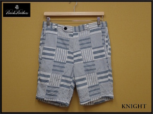  Brooks Brothers patchwork short pants *30* shorts / India made / men's /@B1/24*5*4-1