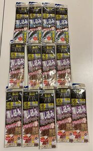 13枚セット　オーナー　 剛サビキ　落とし込み 落し込み　ヒラメ　キジハタ　サワラSP タテ釣り　アンダーベイト