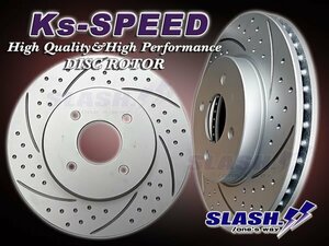 Ks-SPEED[ディンプル+スリット] Front/MD5003 フィット(FIT) GK3 13G 2013/09～2017/06 Front231x17mm