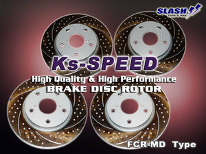 《FCR素材》Ks-SPEED■Front/FCR-MD9203■LEXUS■IS250■GSE20■Version L■Option SportsSus■2005/08～2013/04■Front 296x28mm■