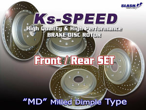 Ks-SPEED ROTOR■[MD前後set：MD9409+MD9158]■TOYOTA■PRIUS■MXWH65■2.0 4WD■2023/01～■Front305x28mm/Rear281x12mm■