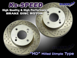 Ks-SPEED ROTOR【Front/MD2341】■MITSUBISHI■DELICA D:3■BM20 BVM20■2011/09～■Front 257x26mm■