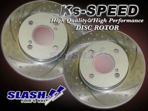 Ks-SPEED[ディンプル+スリット] Front/MD5139 HONDA N-BOX N-BOX Custom JF3 NA 2017/09～2021/12 Front214x11mm