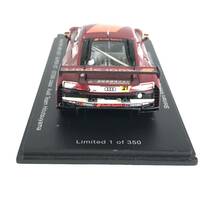 □中古品□ SPARK ミニカー 1/43 Audi R8 LMS 2021 SUPER GT 300 class Hitotsuyama #21 ダークレッド アイボリー Team Hitotsuyama別注_画像6