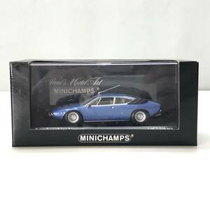 ☆中古品☆ MINICHAMPS ミニチャンプス ミニカー 1/43 Lamborghini ランボルギーニ Urraco ブルー