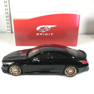 □中古品□ GTスピリット ミニカー 1/18 ブラバス 850(オブシディアンブラック) [GTS110] 破損あり 現状品