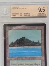 ●MTG● β ベータ Tropical Island(英語 BGS 9.5 GEM MINT)_画像2