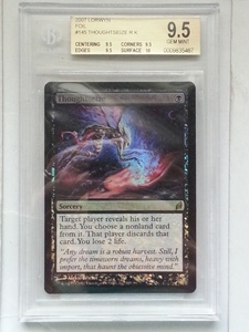 ● MTG ● Фольга ● LW мышление (английский BGS 9,5 PSA 10 ЭКАКАЛЬНЫЙ)