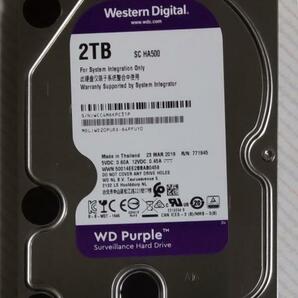 DIGA 2TB増量修理交換用HDD DMR-XP,XW,BR,BW各品番用（未使用、0時間、正常、WD-Purple）